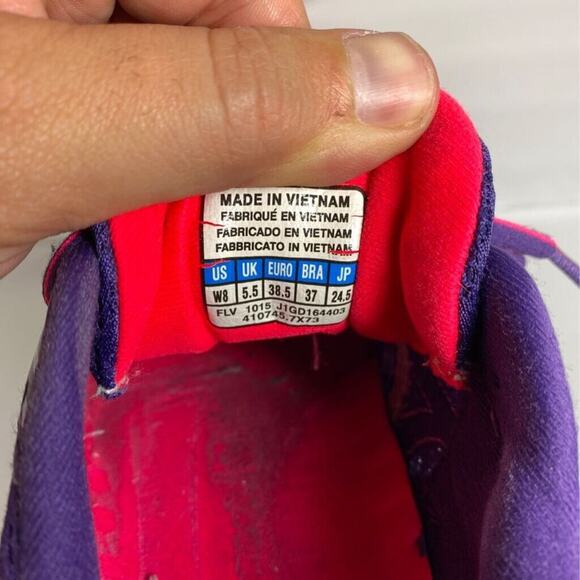 Mizuno Shoes Womens 8 M Purple Wave Inspire 12 Running J1GD164403 Low Top Mesh - Picture 2 of 11